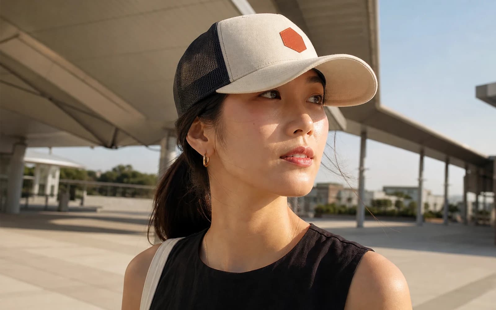 Representative styling concept for custom caps and visors