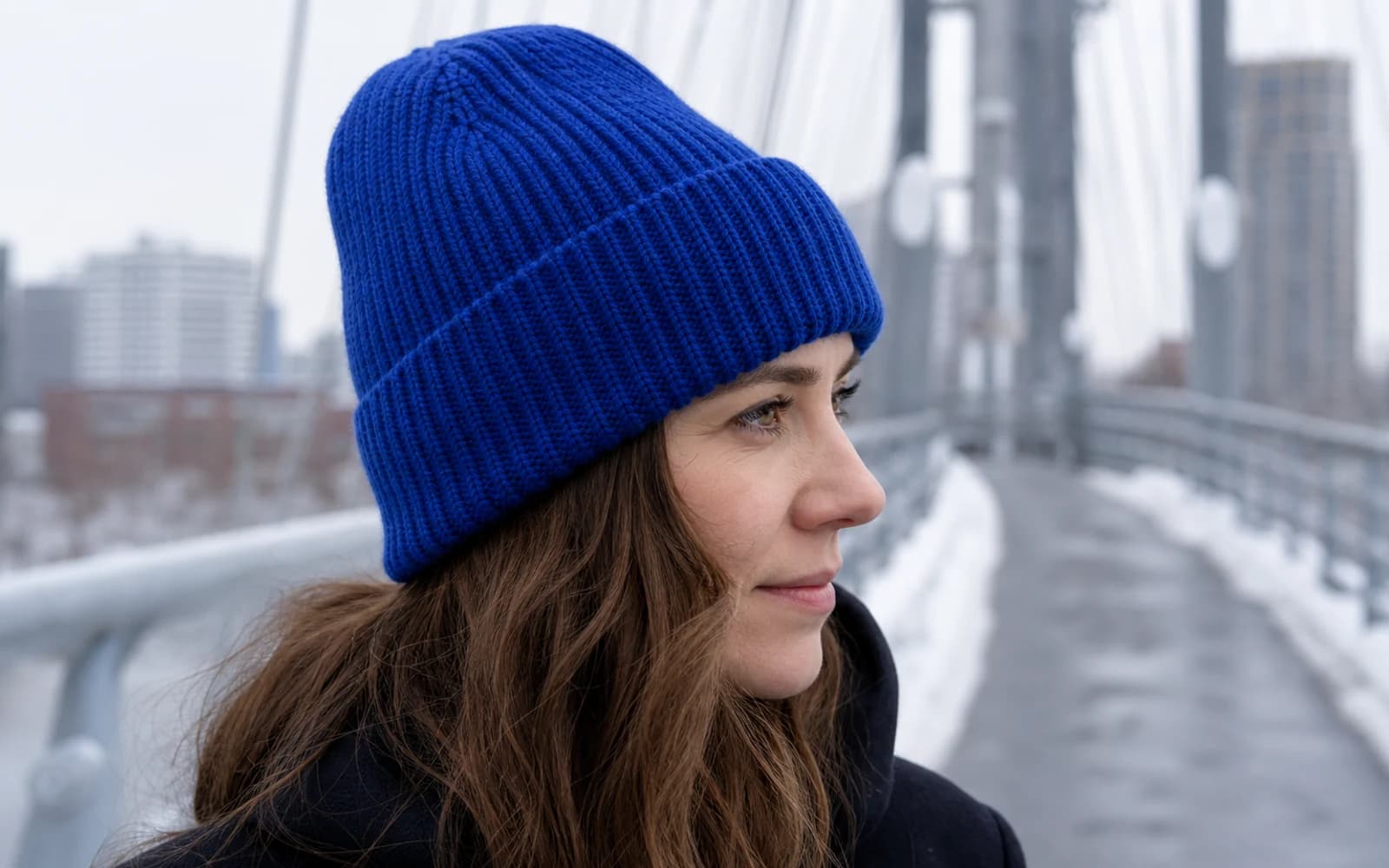Representative styling concept for cold-weather and soft headwear