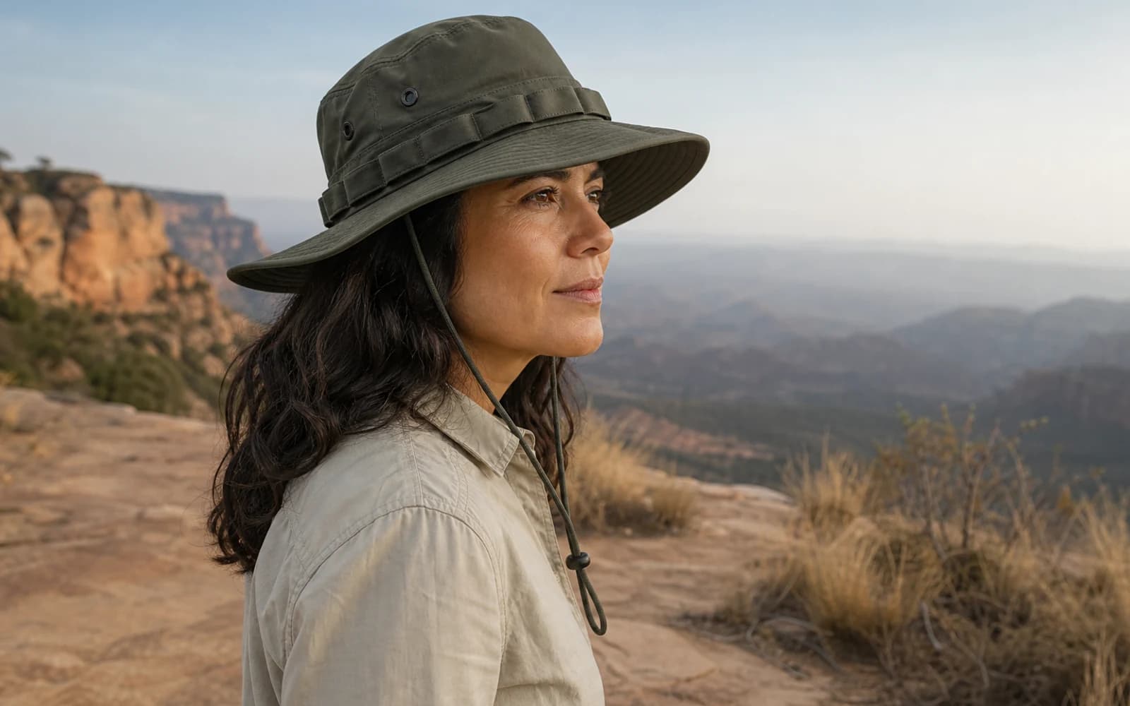 Representative styling concept for outdoor and brimmed hats